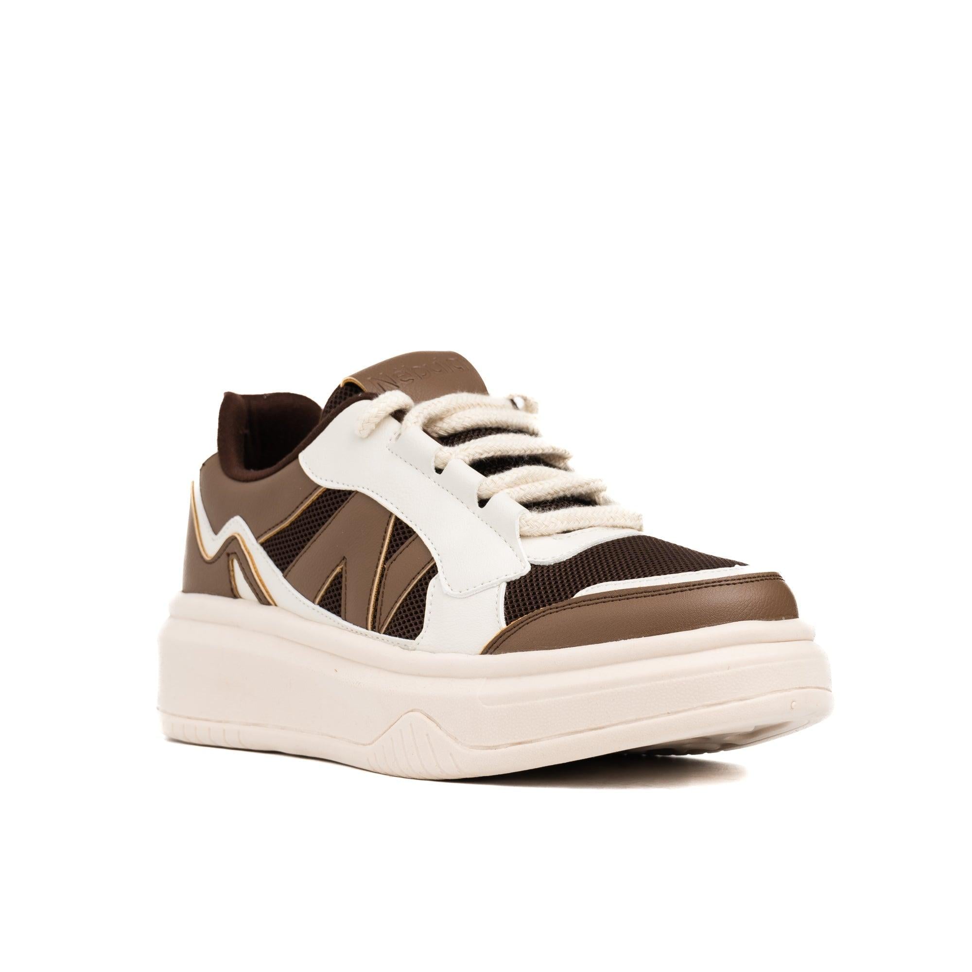 ZAPATILLAS URBANAS MUJER DHANAE MARRÓN - 5