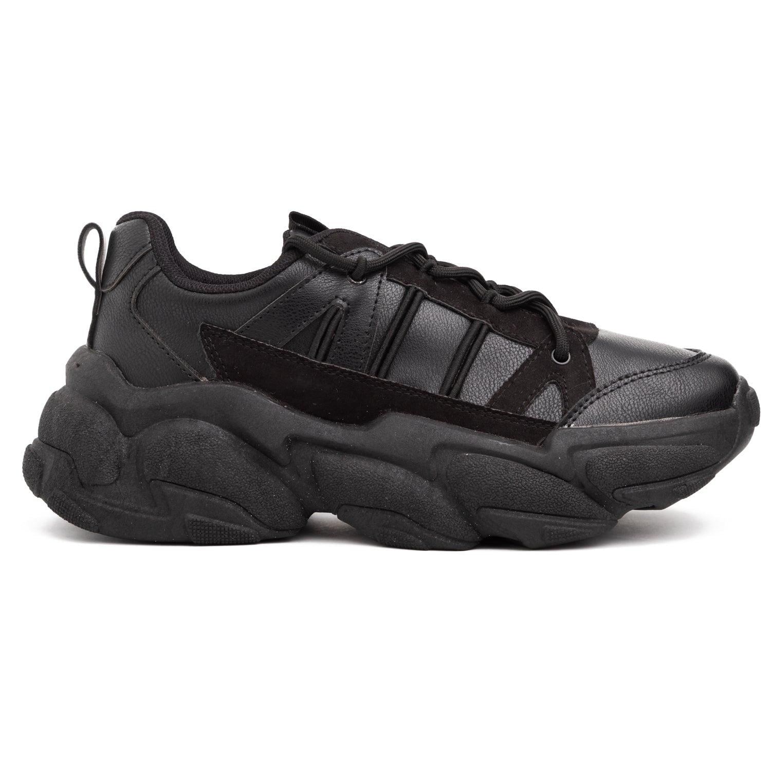 ZAPATILLAS URBANAS MUJER PETRA NEGRO - 4