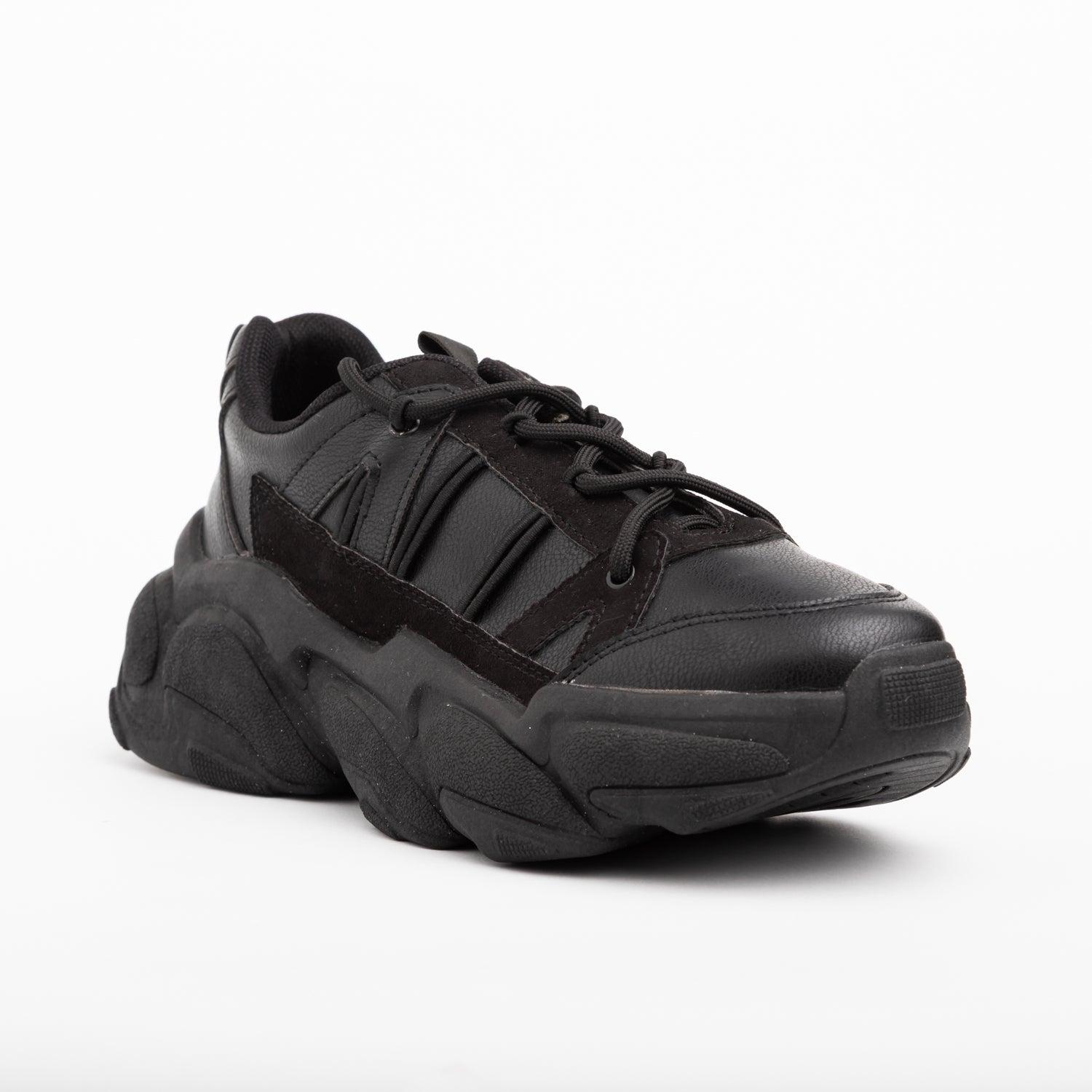 ZAPATILLAS URBANAS MUJER PETRA NEGRO - 5