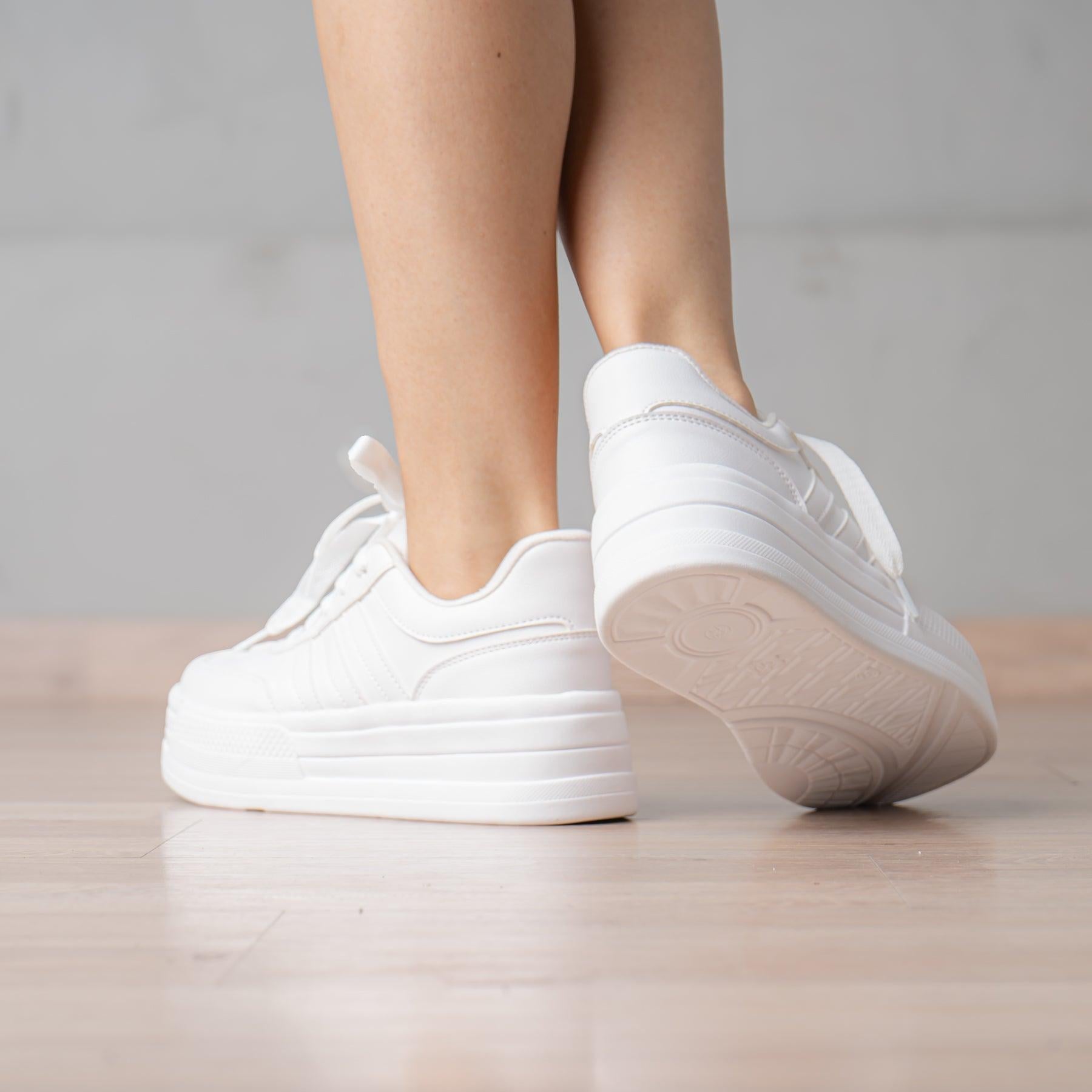ZAPATILLAS URBANAS MUJER IMENE BLANCO - 3