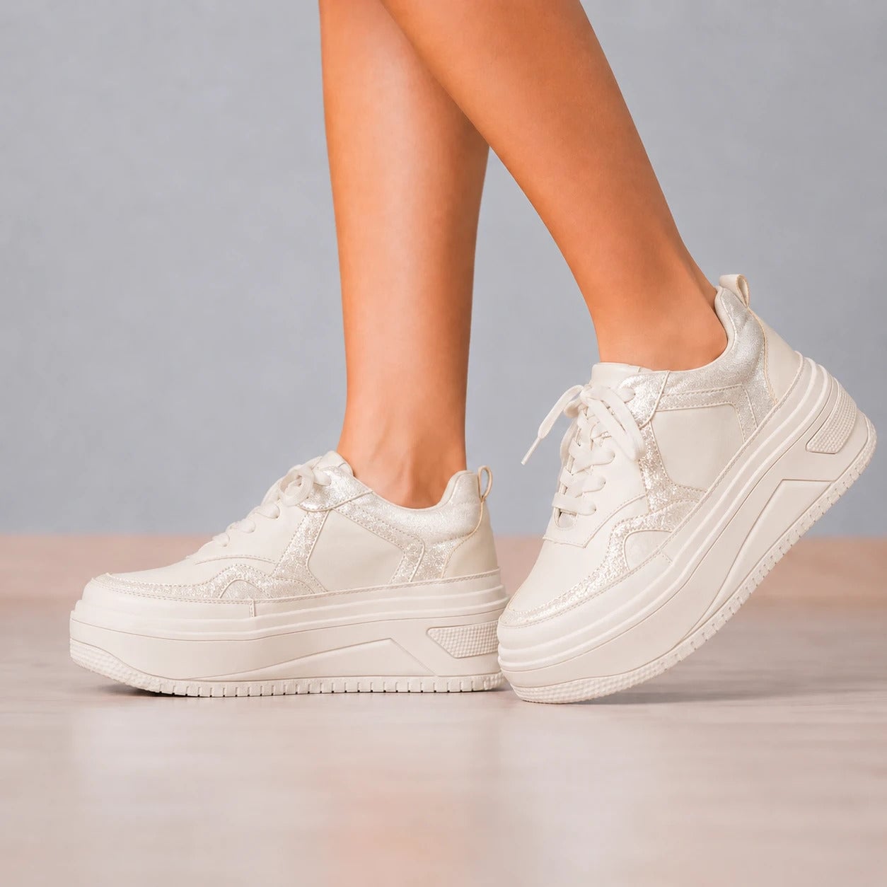 ZAPATILLAS URBANAS MUJER BAHIA DORADO - 1