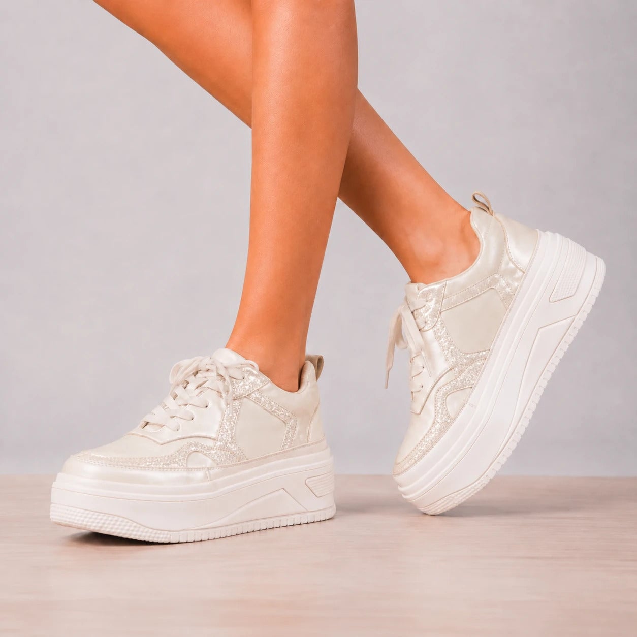 ZAPATILLAS URBANAS MUJER BAHIA DORADO - 2