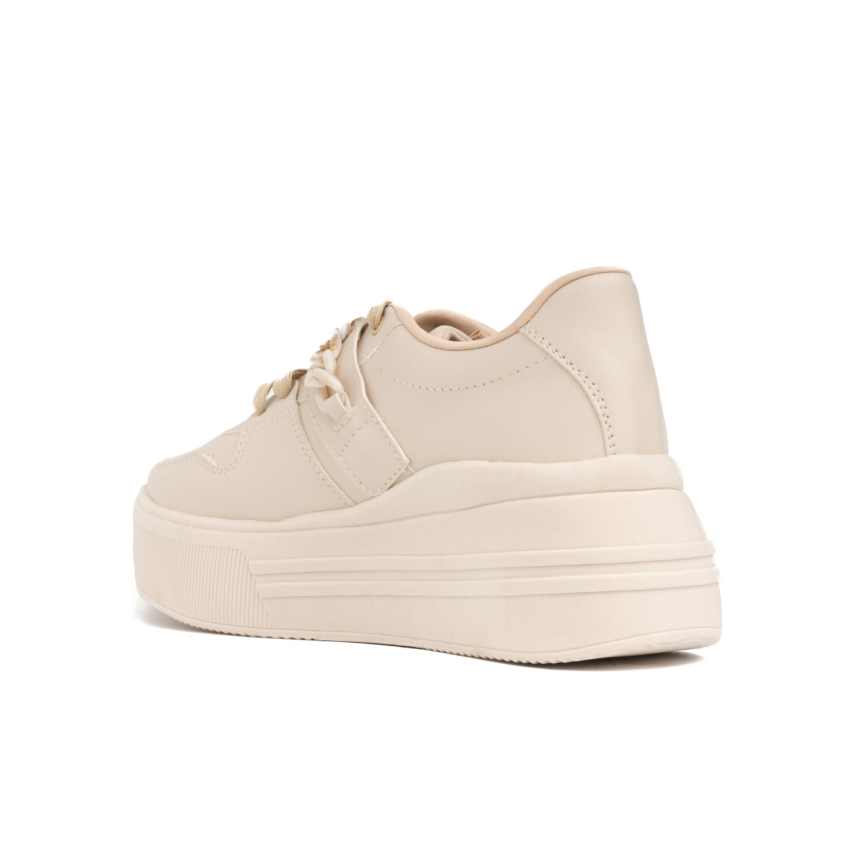 ZAPATILLAS URBANAS MUJER HELSINKI BEIGE - 4