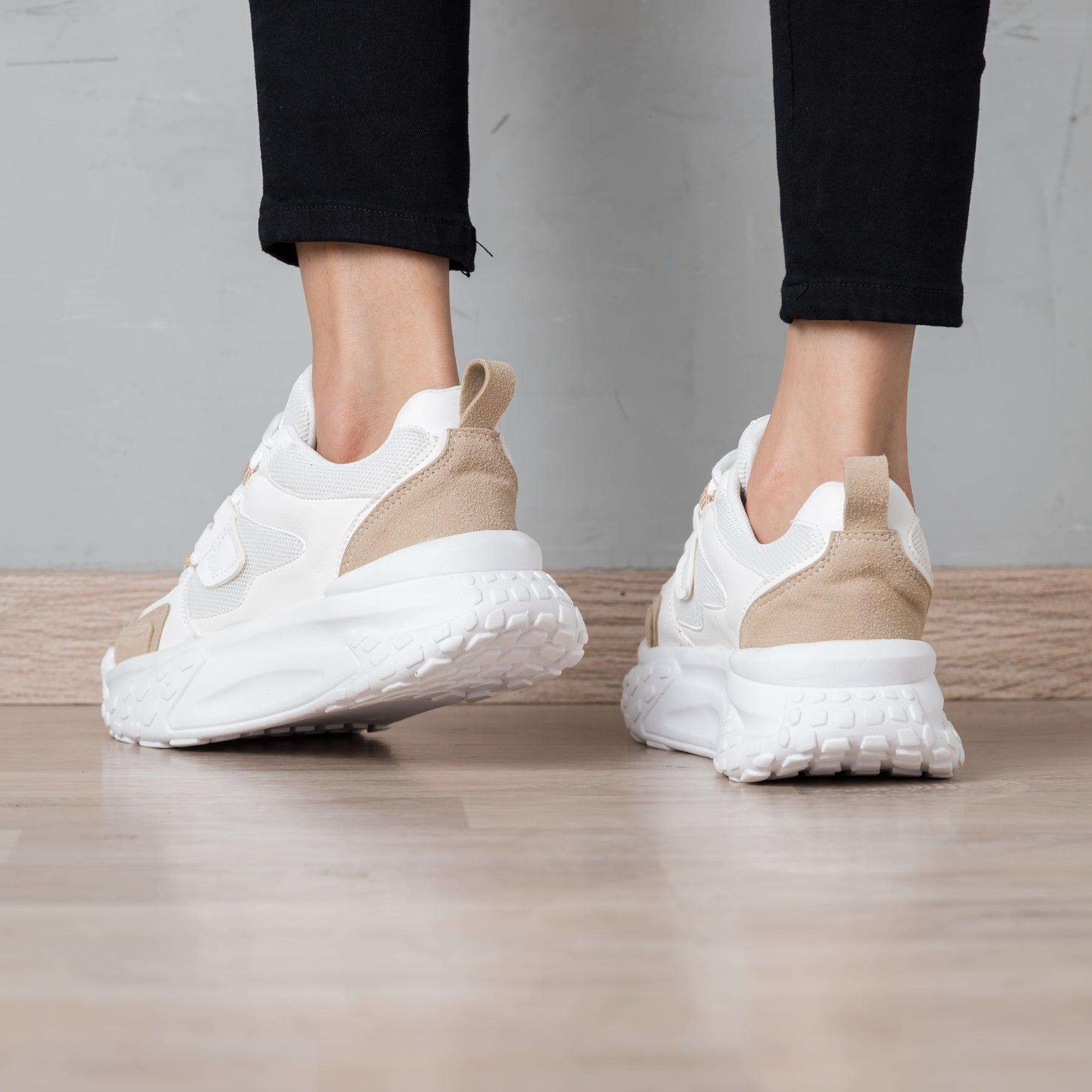 ZAPATILLAS URBANAS MUJER LILIT BEIGE - 3