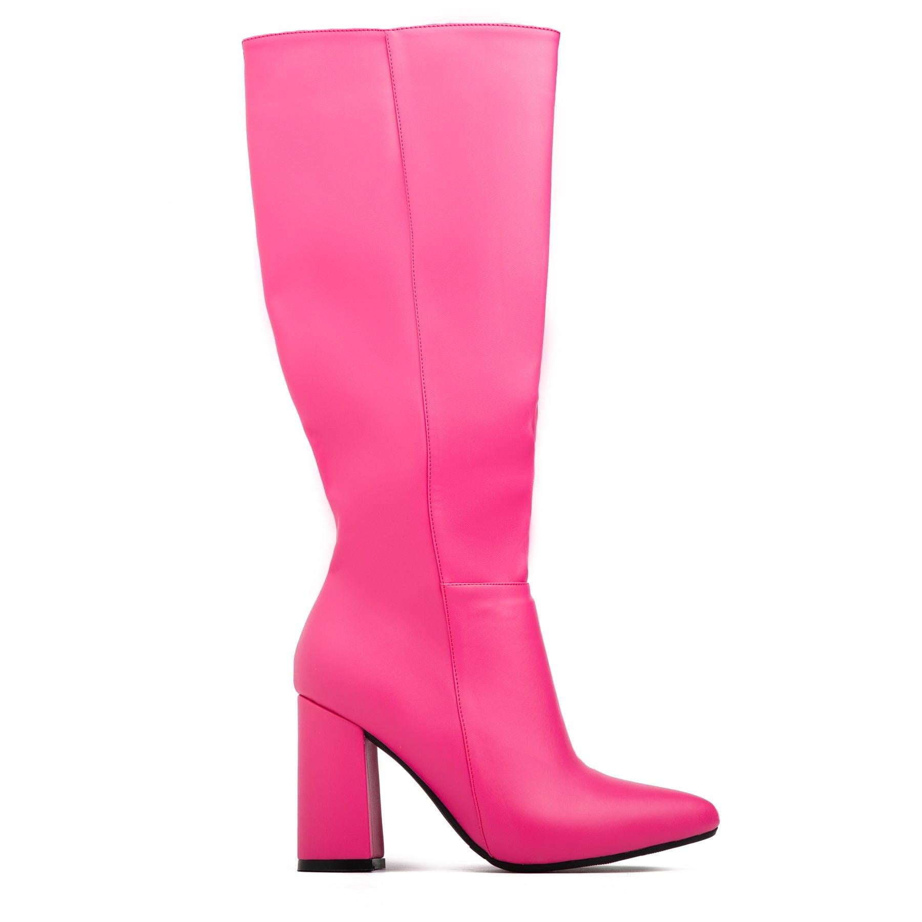 BOTAS MUJER KENDALL FUCSIA - 4