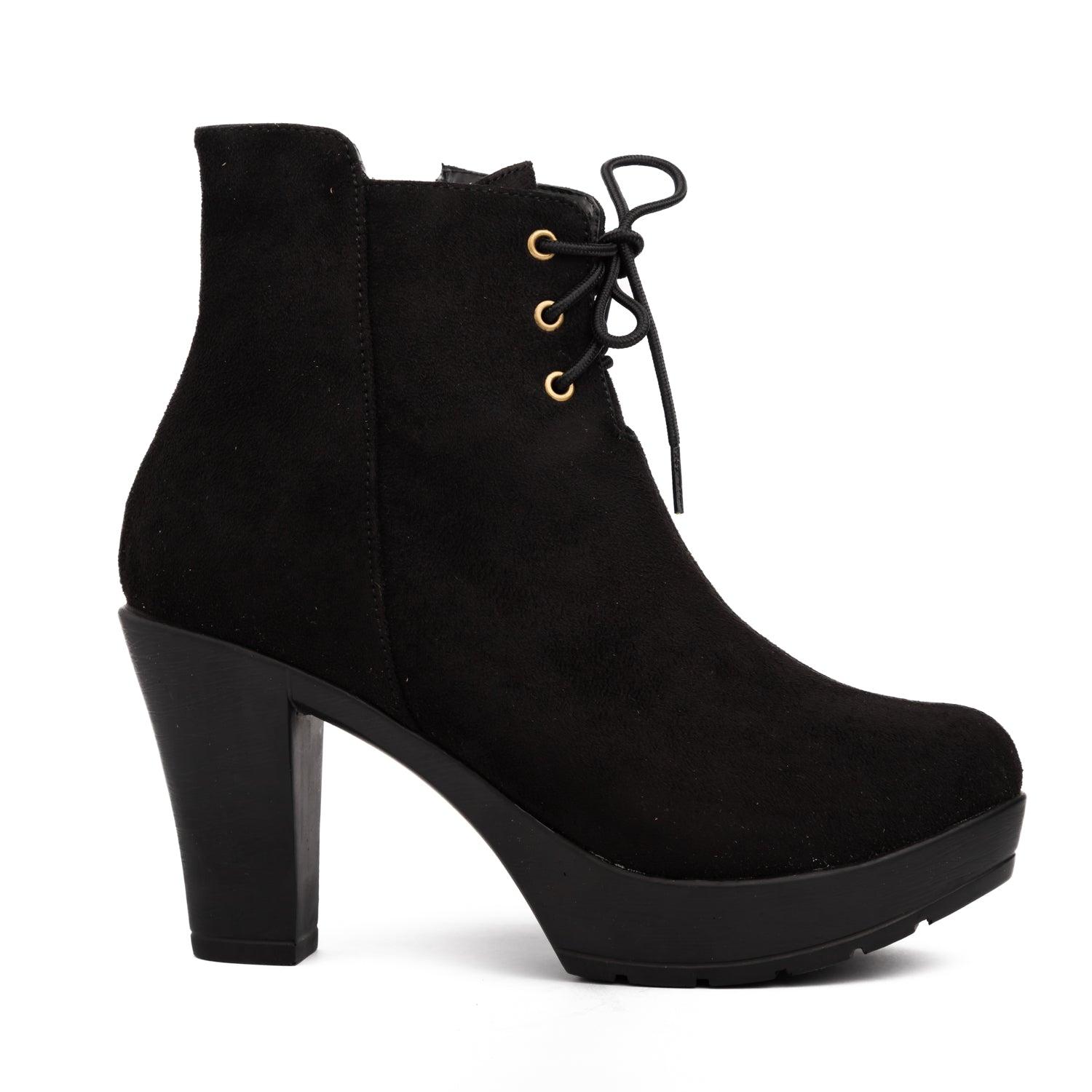 BOTINES MUJER NASSER NEGRO - 4