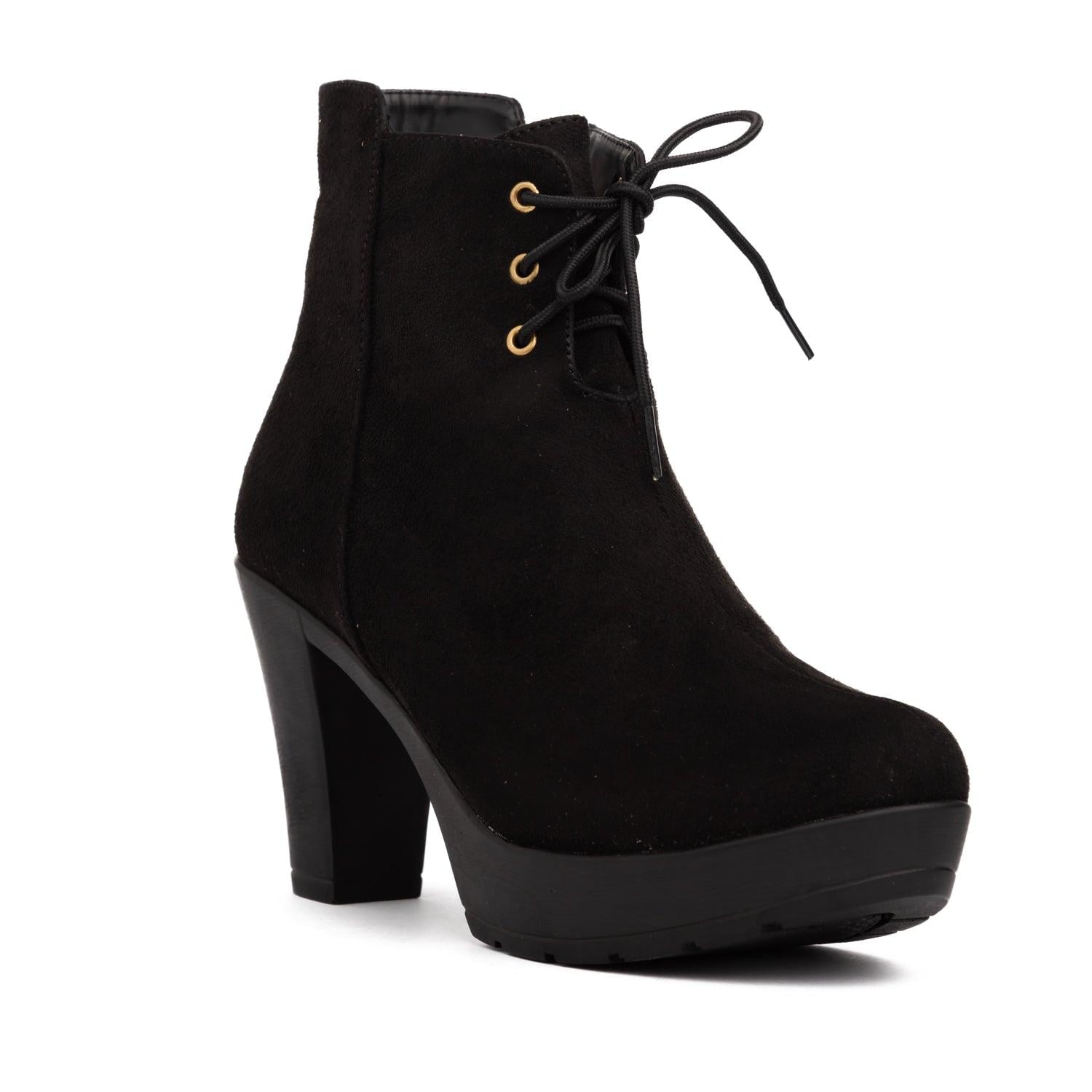 BOTINES MUJER NASSER NEGRO - 5
