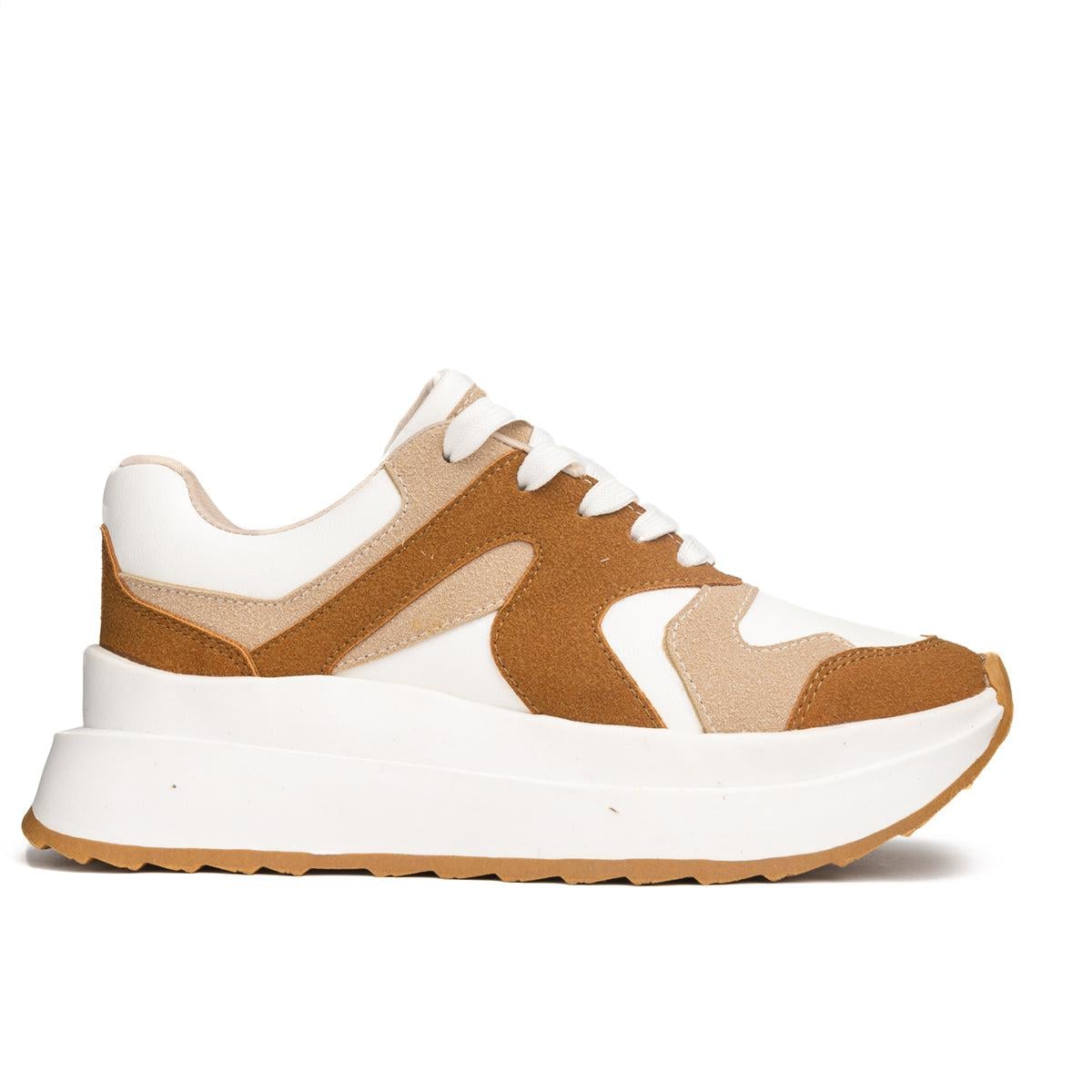 ZAPATILLAS URBANAS MUJER AMBERES CAMEL - 4