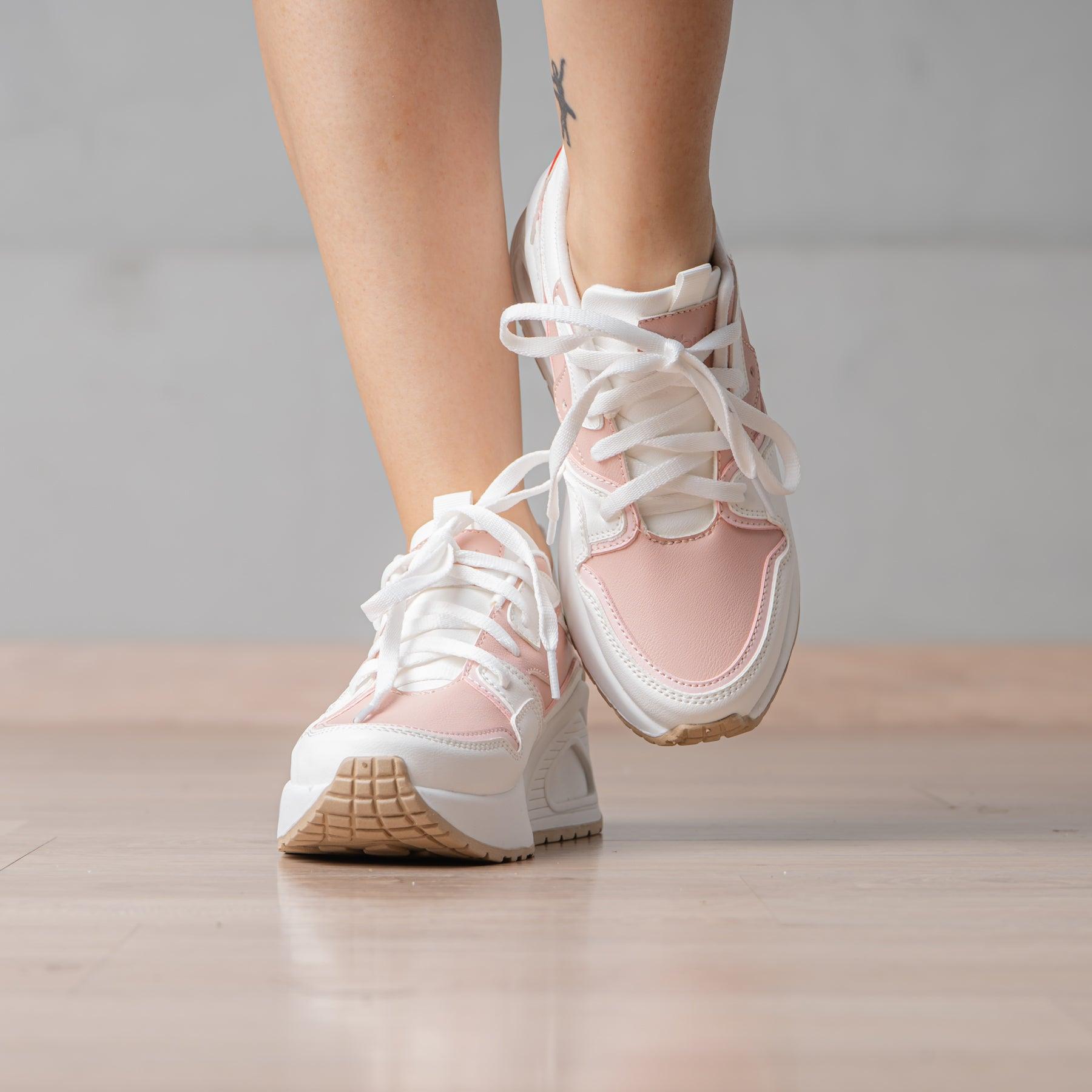 ZAPATILLAS URBANAS MUJER STROKHET ROSADO - 2