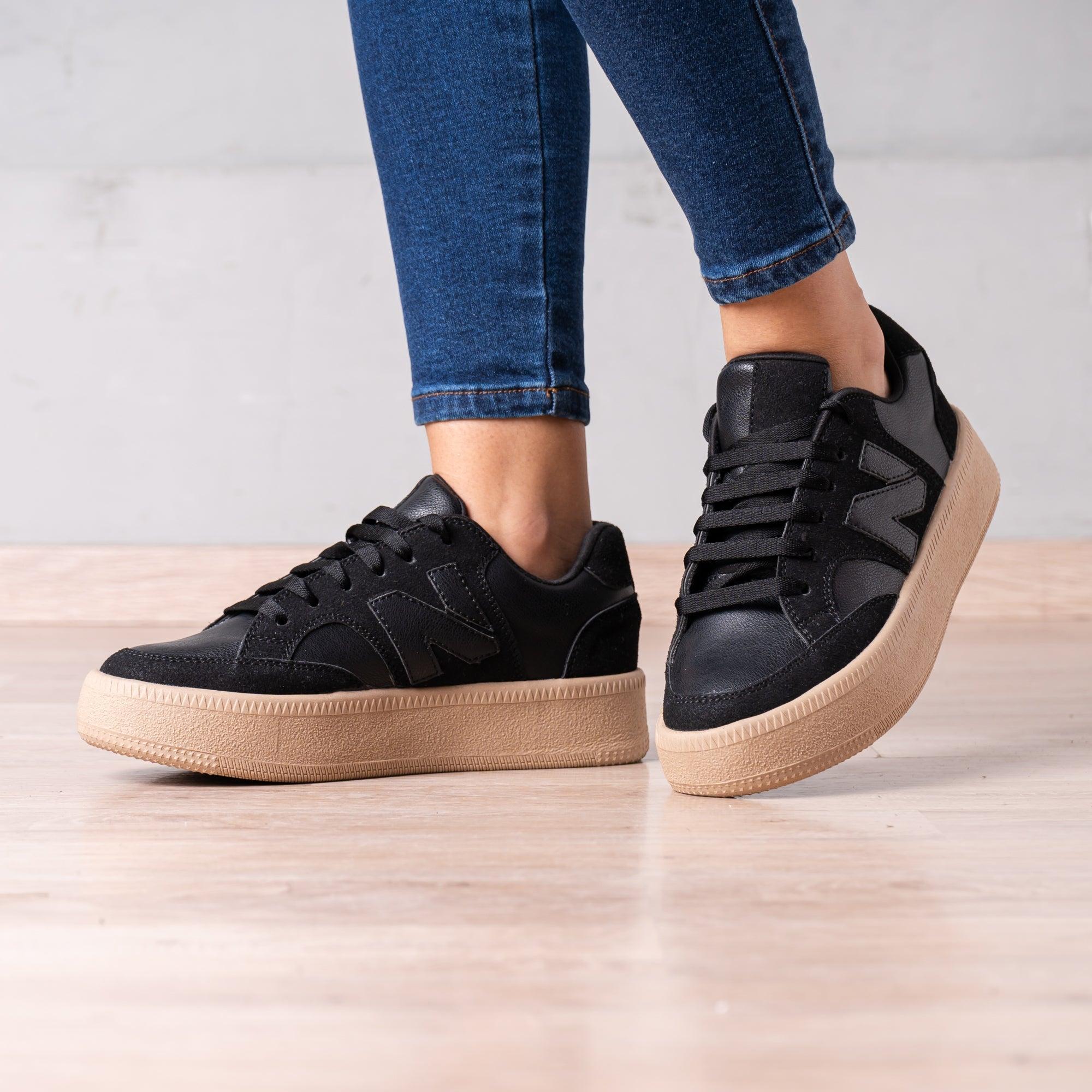 ZAPATILLAS URBANAS MUJER NEBULA 3.0 NEGRO - 1