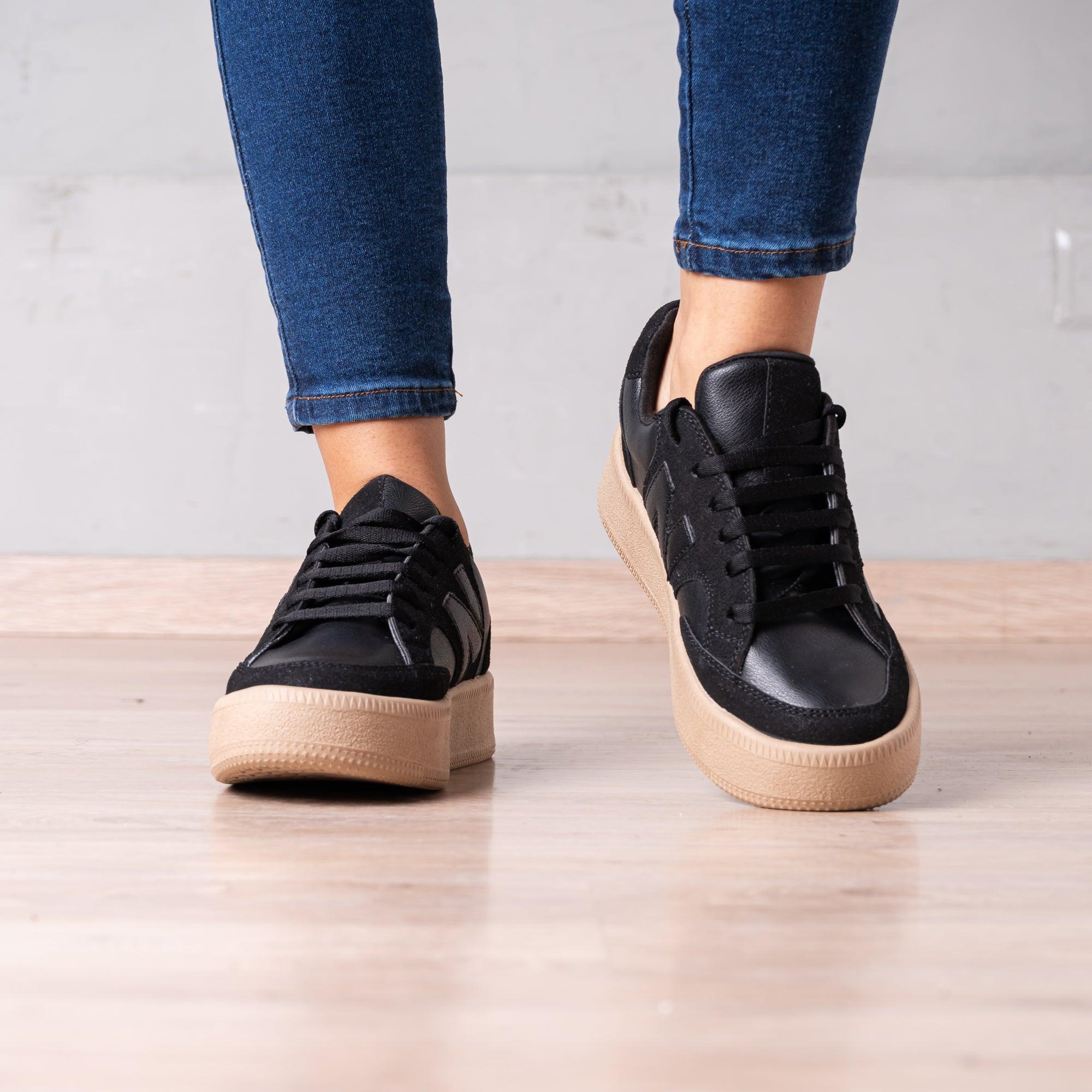 ZAPATILLAS URBANAS MUJER NEBULA 3.0 NEGRO - 2