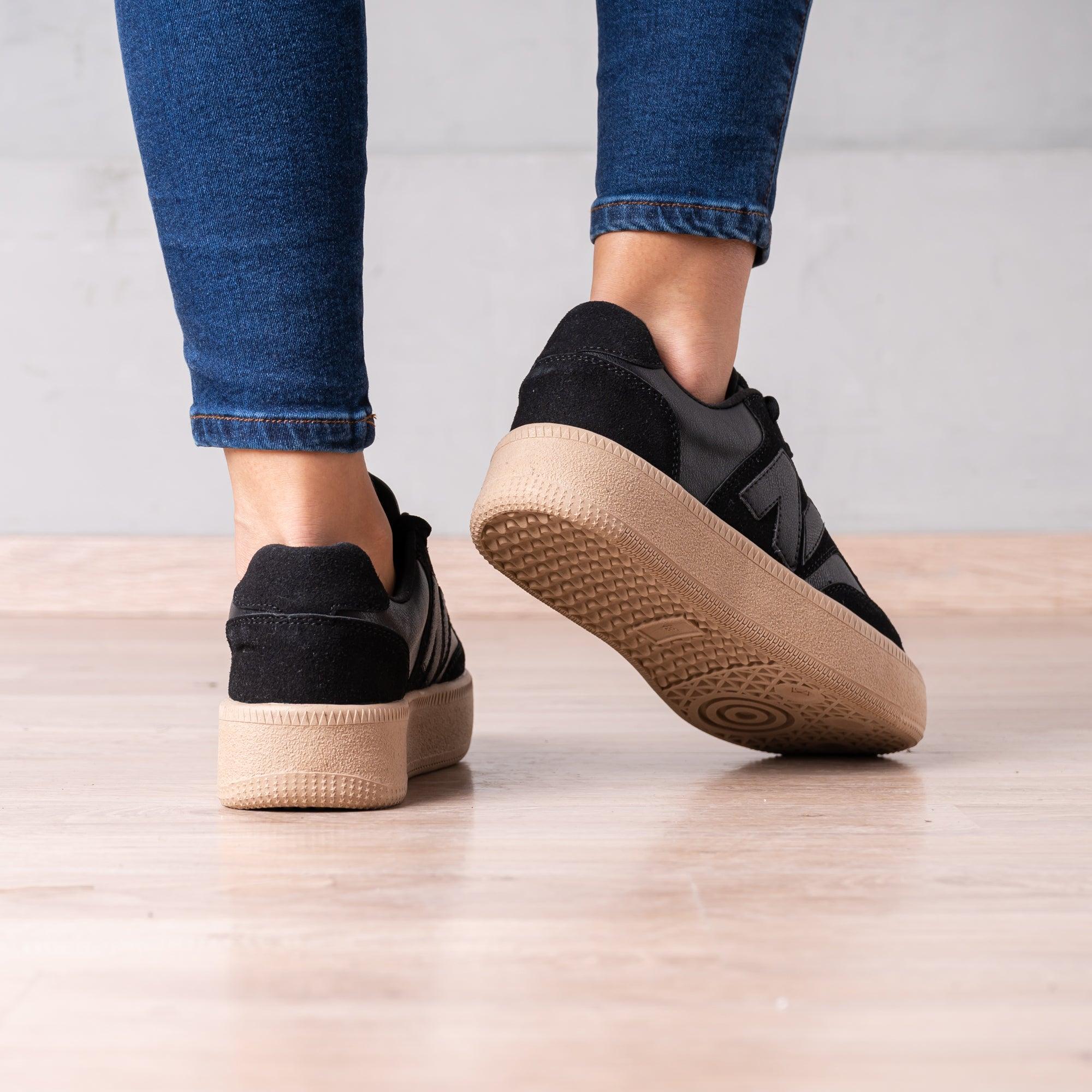 ZAPATILLAS URBANAS MUJER NEBULA 3.0 NEGRO - 3