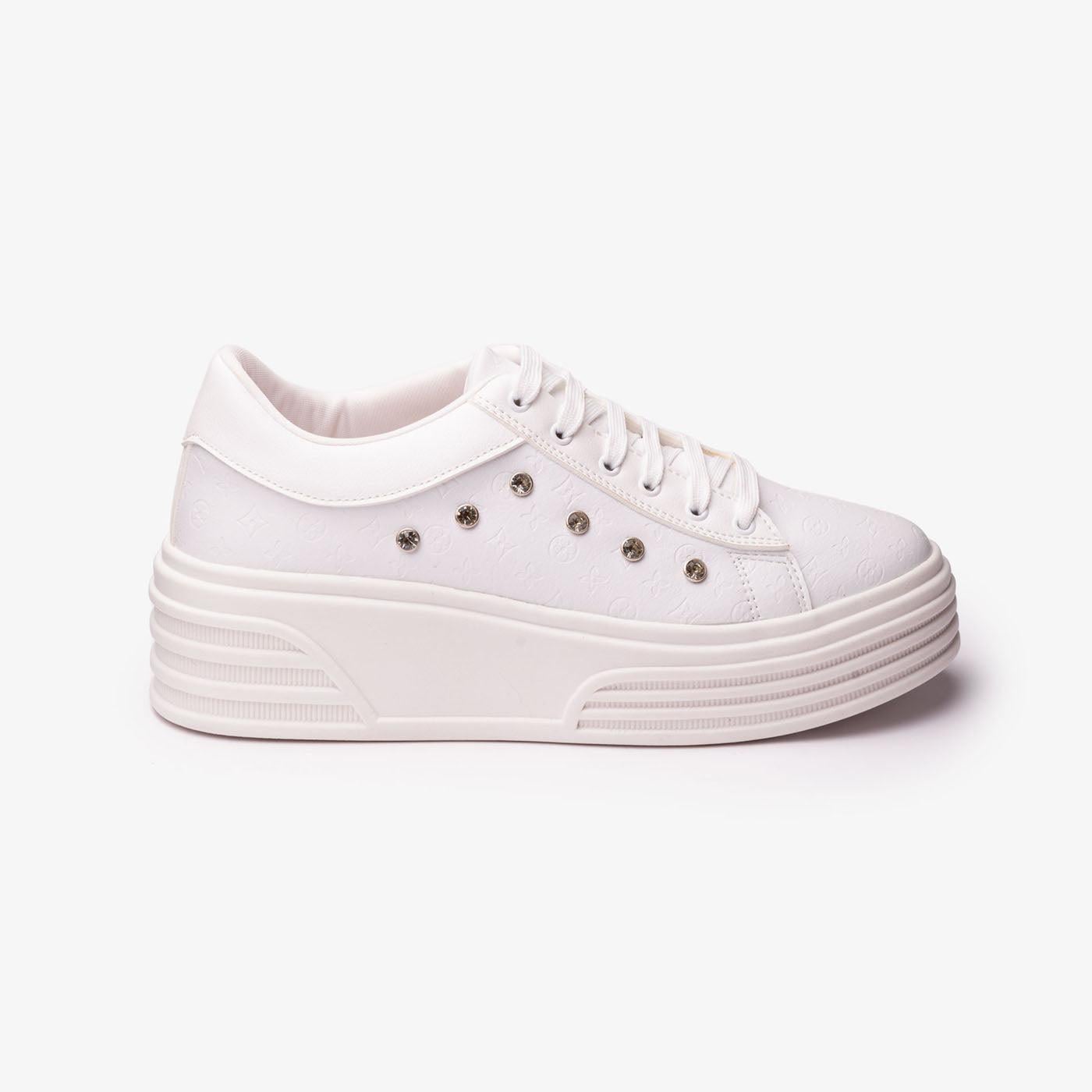 ZAPATILLAS URBANAS MUJER ADELAYDE BLANCO - 3
