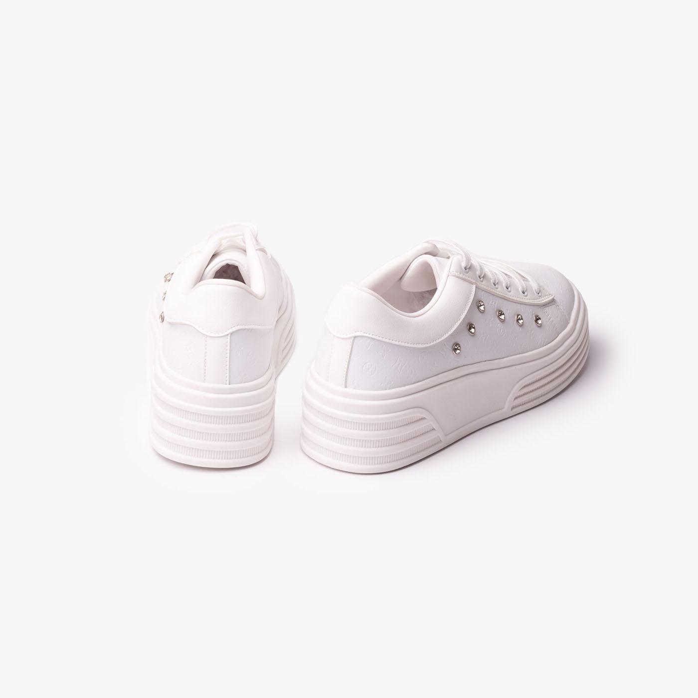 ZAPATILLAS URBANAS MUJER ADELAYDE BLANCO - 6