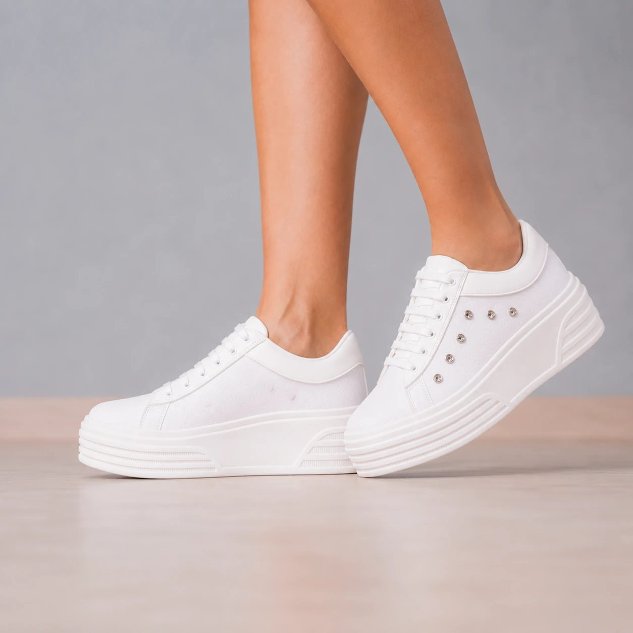 ZAPATILLAS URBANAS MUJER ADELAYDE BLANCO - 7