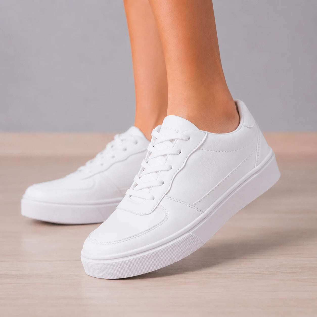 ZAPATILLAS URBANAS MUJER LINE BLANCO - 6