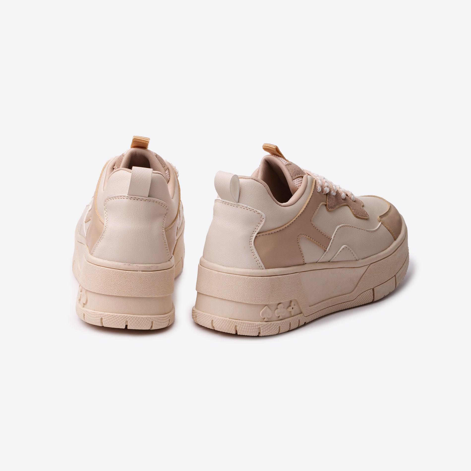 ZAPATILLAS URBANAS MUJER NAYAI BEIGE - 7
