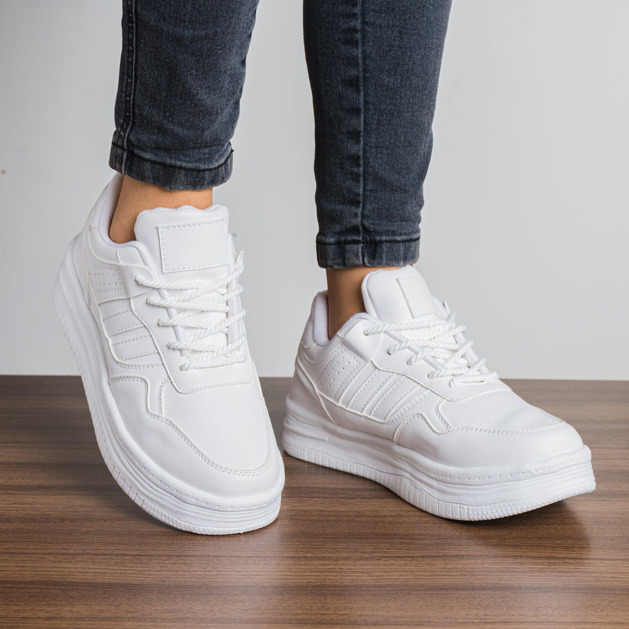 ZAPATILLAS URBANAS MUJER BAMPOX BLANCO - 1