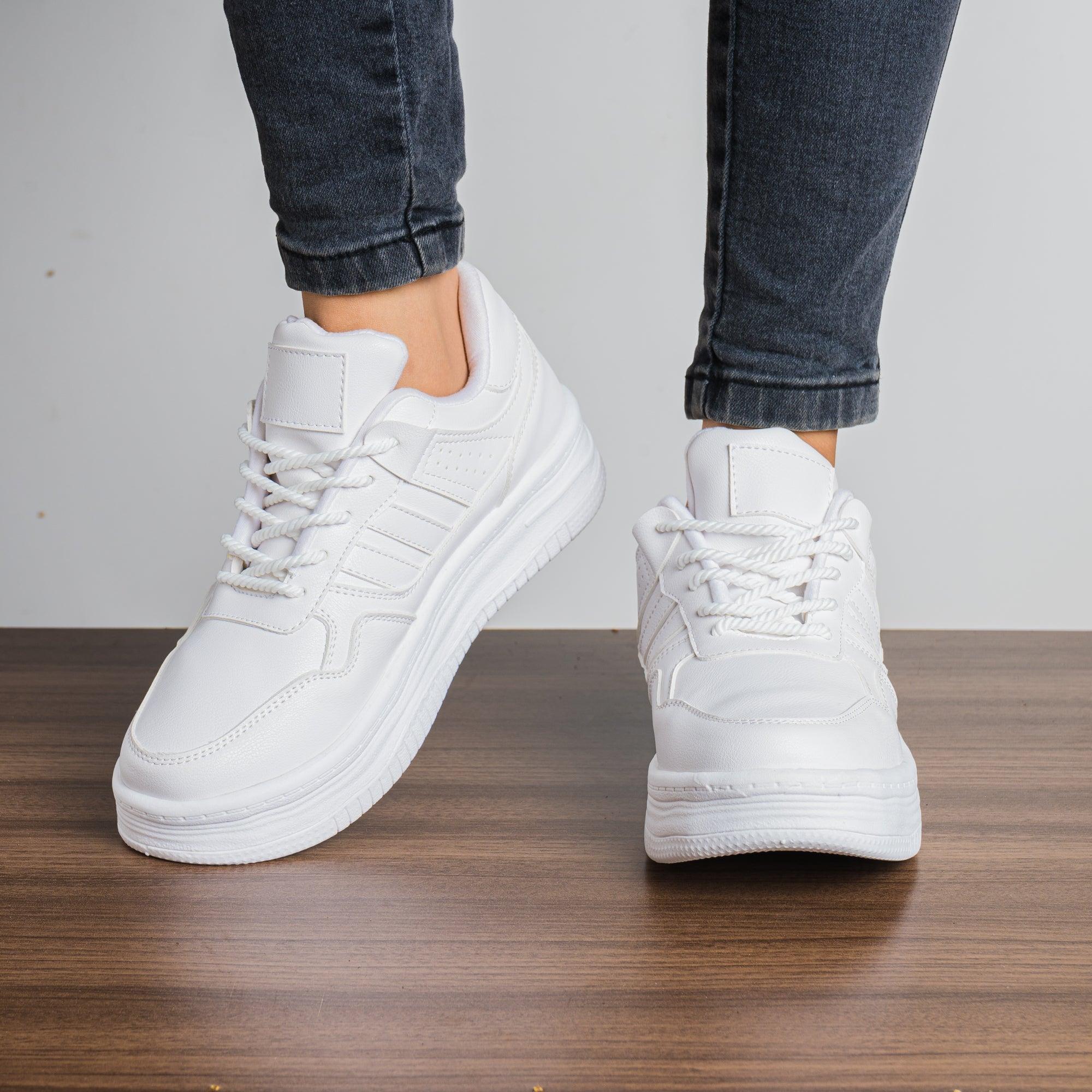 ZAPATILLAS URBANAS MUJER BAMPOX BLANCO - 2