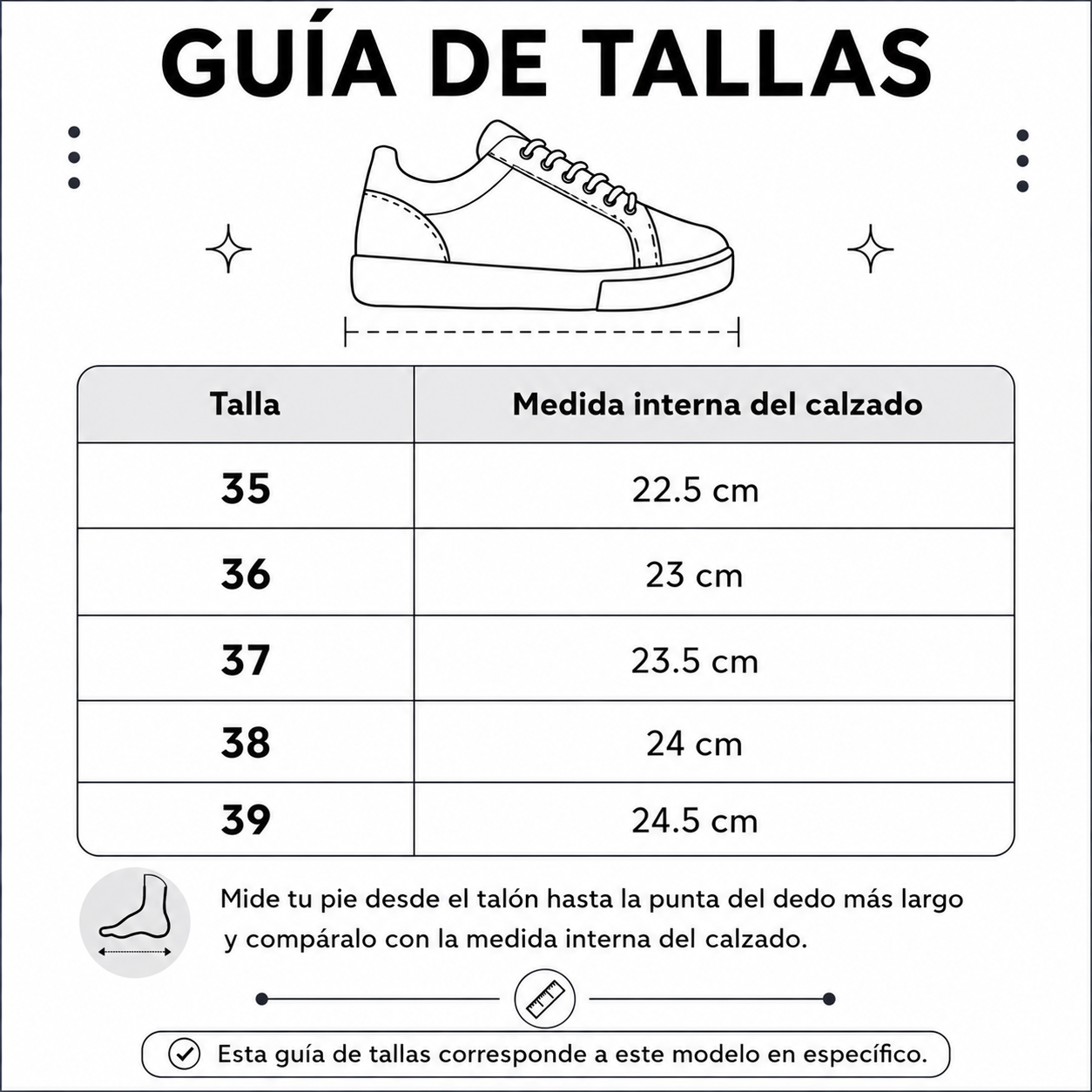 ZAPATILLAS URBANAS MUJER BAMPOX BLANCO - 7