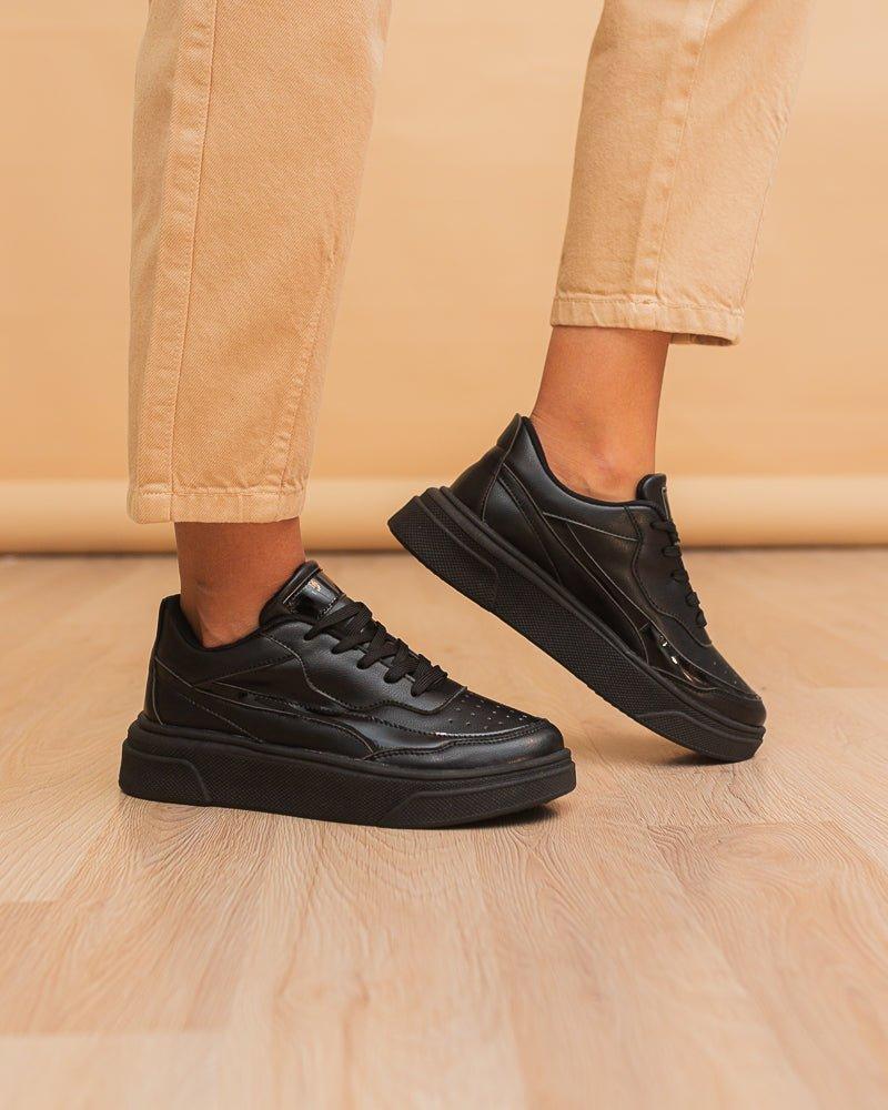 ZAPATILLAS URBANAS MUJER PEREIRA NEGRO - 1