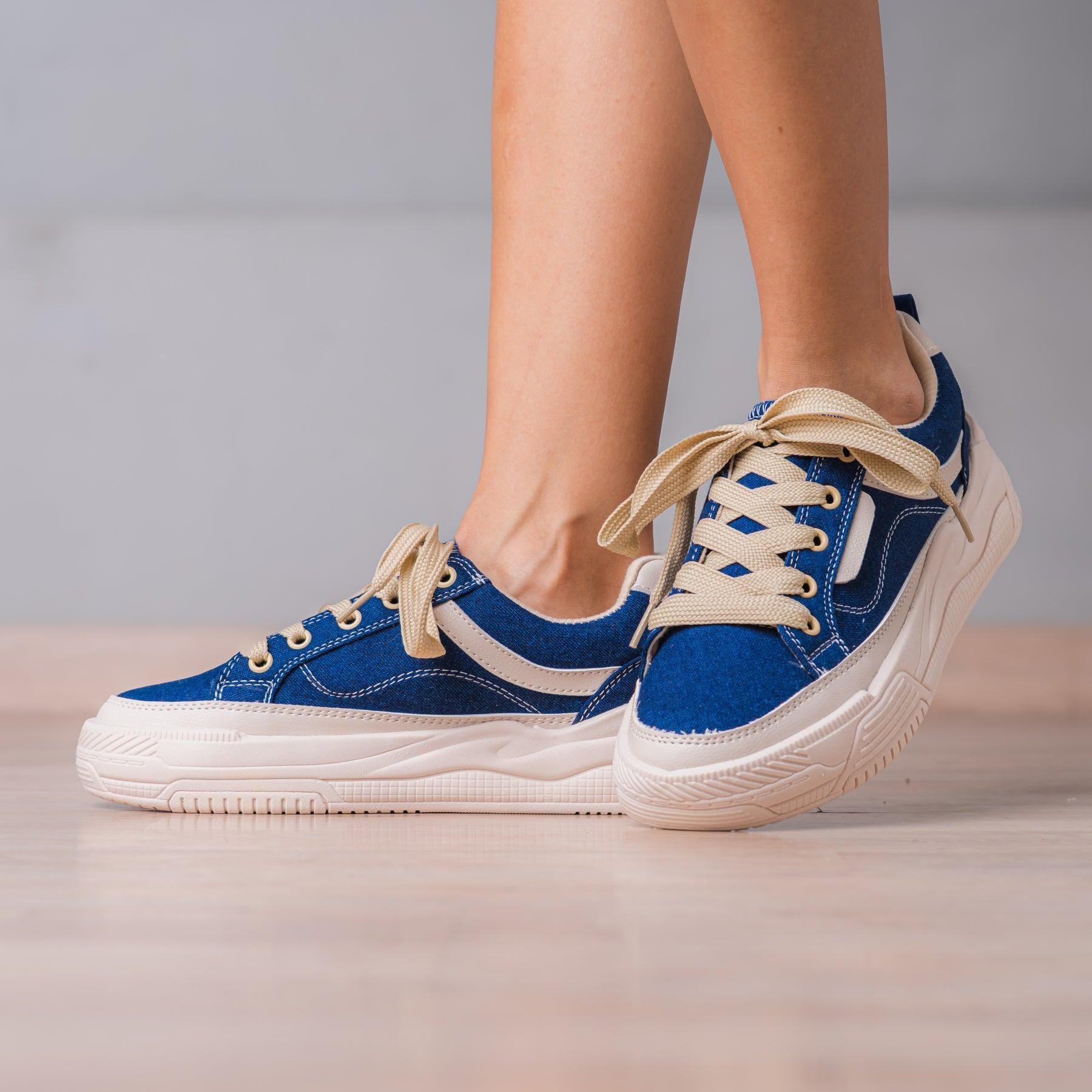 ZAPATILLAS URBANAS MUJER DROZEN AZUL MARINO - 1