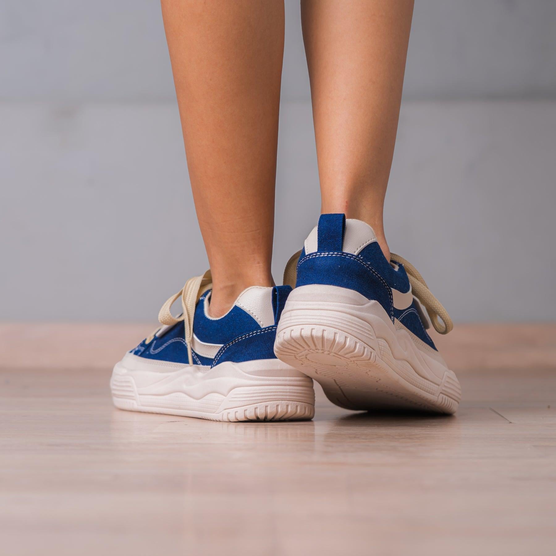 ZAPATILLAS URBANAS MUJER DROZEN AZUL MARINO - 2