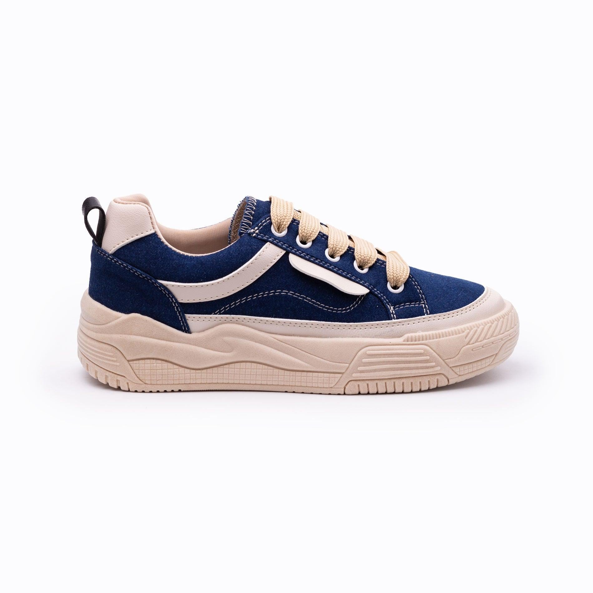 ZAPATILLAS URBANAS MUJER DROZEN AZUL MARINO - 4