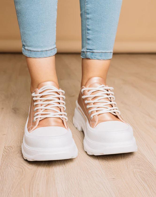 ZAPATILLAS URBANAS MUJER CALI ROSADO - 1