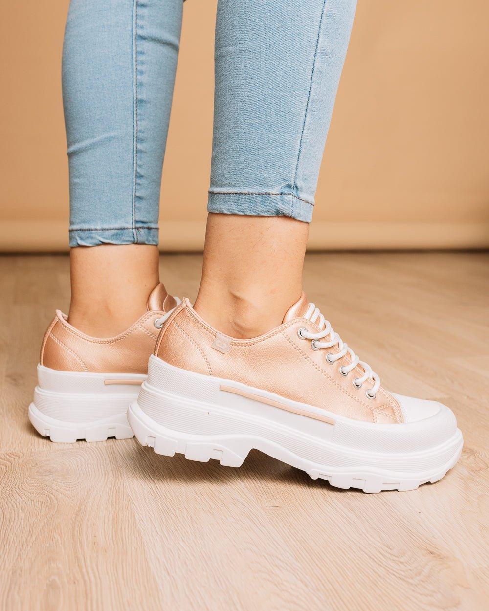 ZAPATILLAS URBANAS MUJER CALI ROSADO - 7