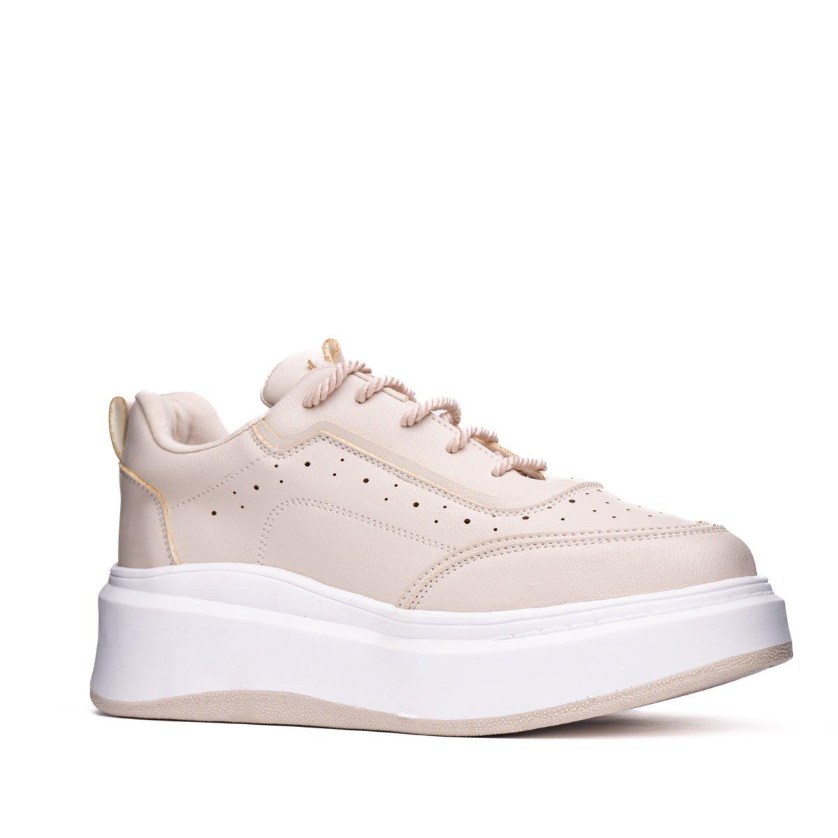 ZAPATILLAS URBANAS MUJER SARANDI BEIGE - 5