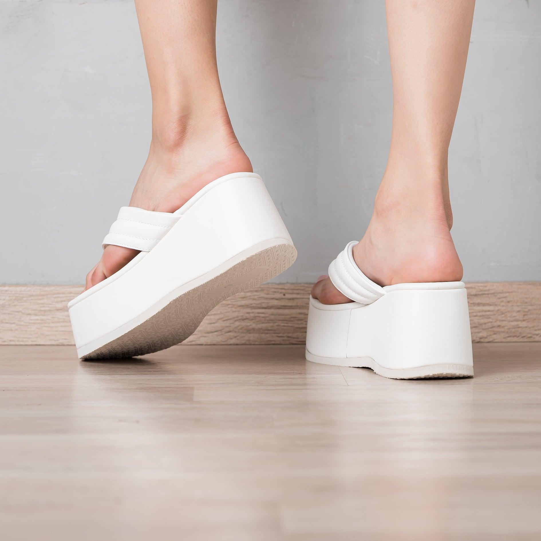 SANDALIAS CASUALES MUJER SILVI BLANCO - 3