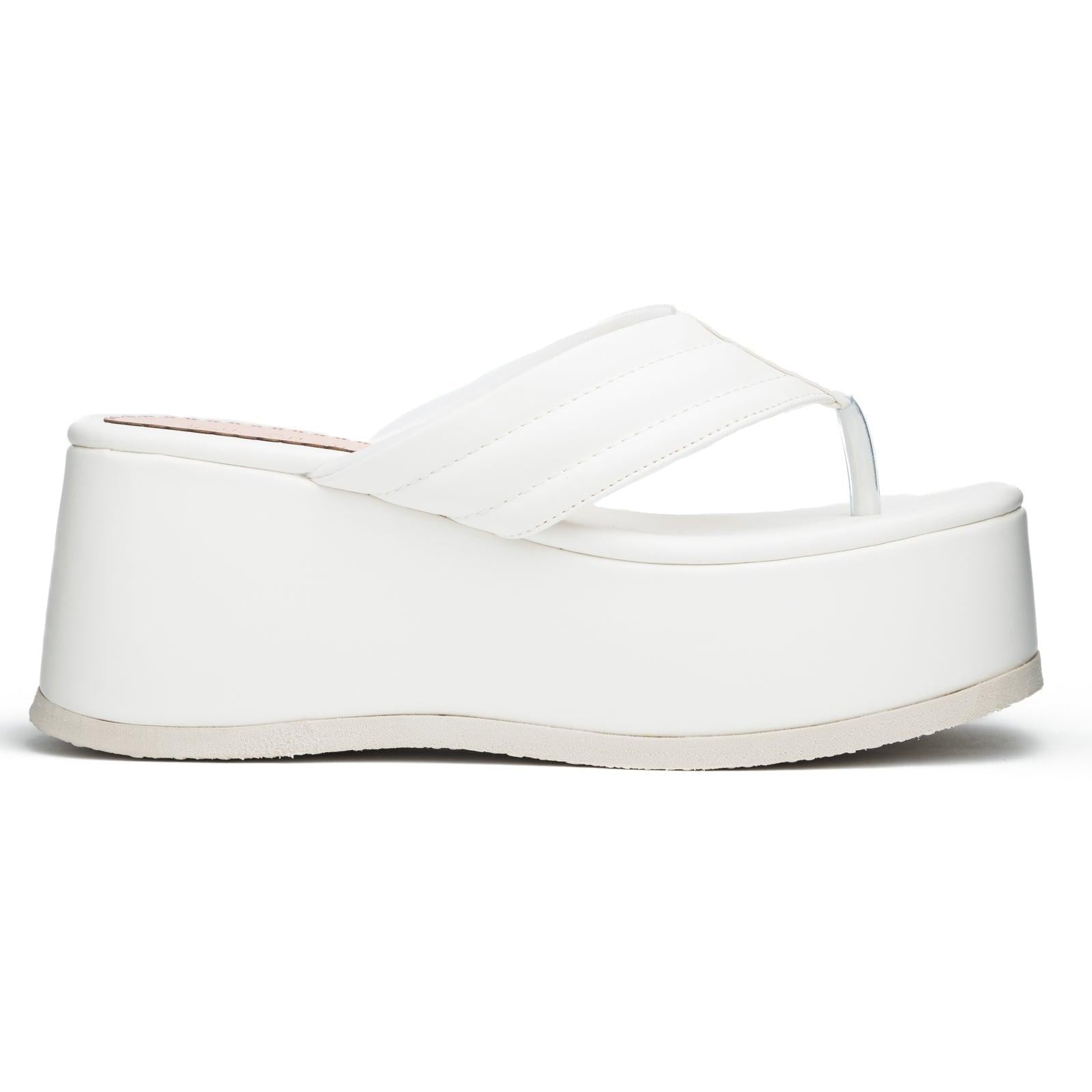 SANDALIAS CASUALES MUJER SILVI BLANCO - 4