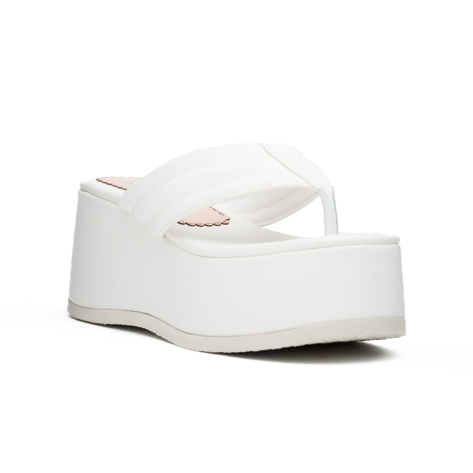 SANDALIAS CASUALES MUJER SILVI BLANCO - 5