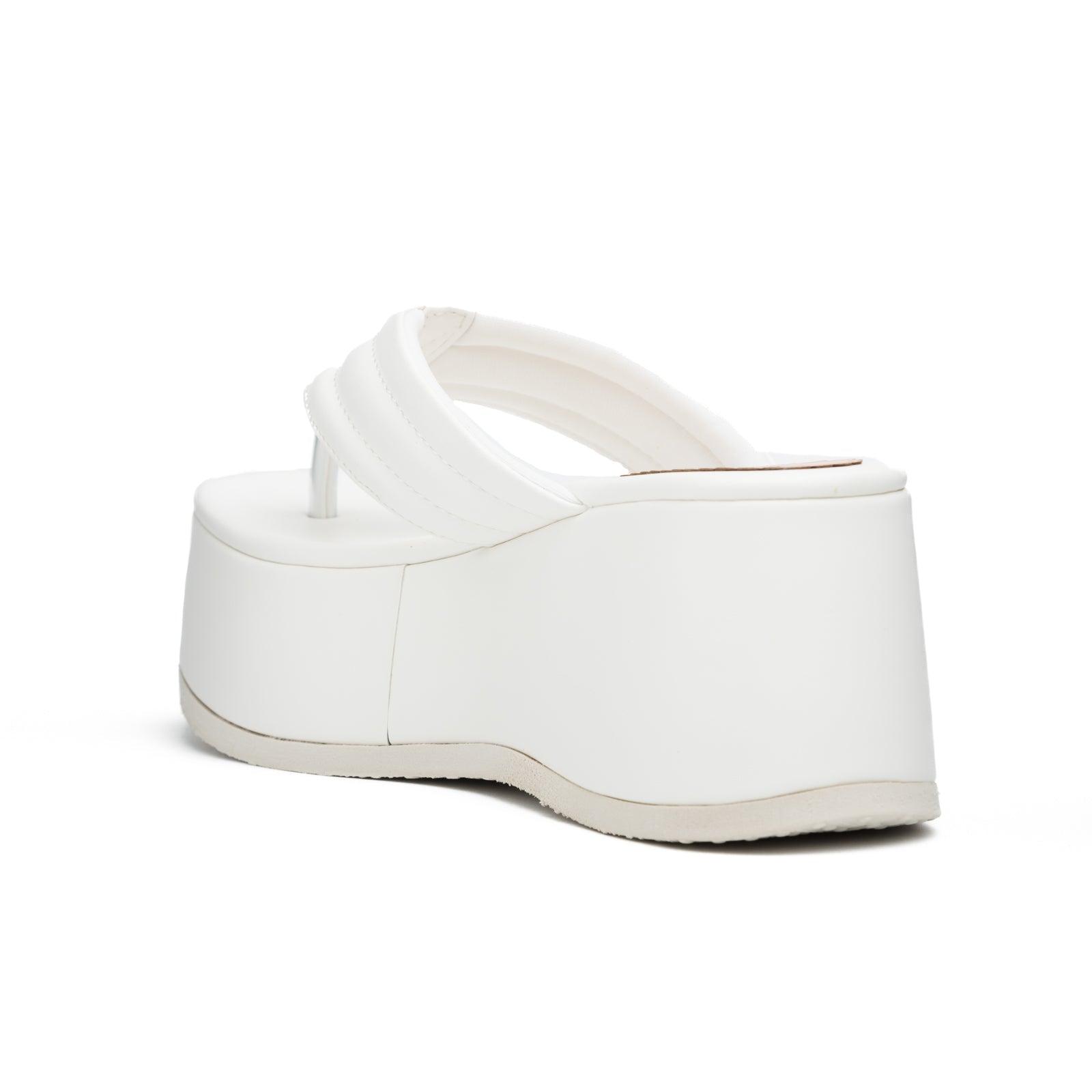 SANDALIAS CASUALES MUJER SILVI BLANCO - 6
