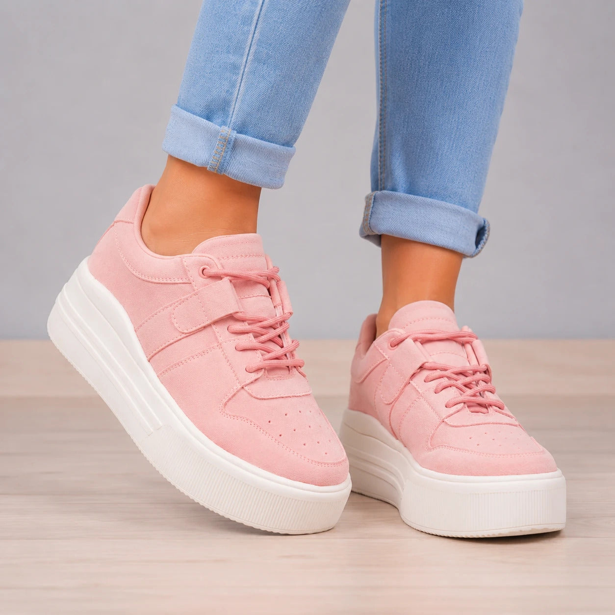 ZAPATILLAS URBANAS MUJER OPORTO ROSADO - 6