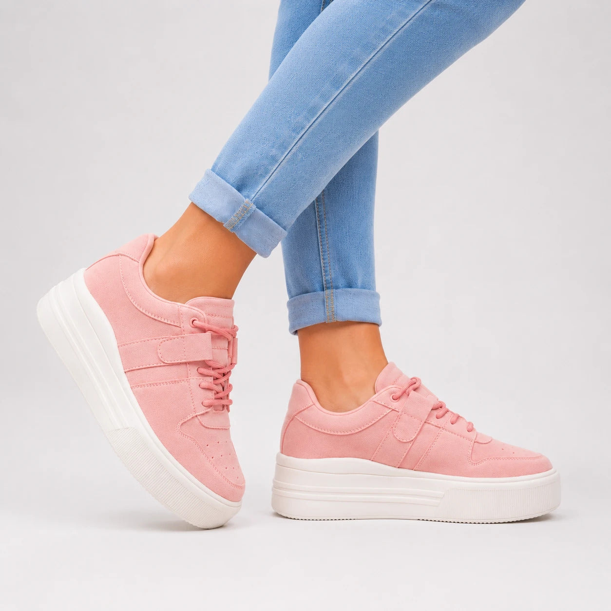 ZAPATILLAS URBANAS MUJER OPORTO ROSADO - 7