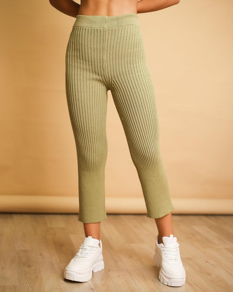 PANTALON LALI VERDE OSCURO - 1