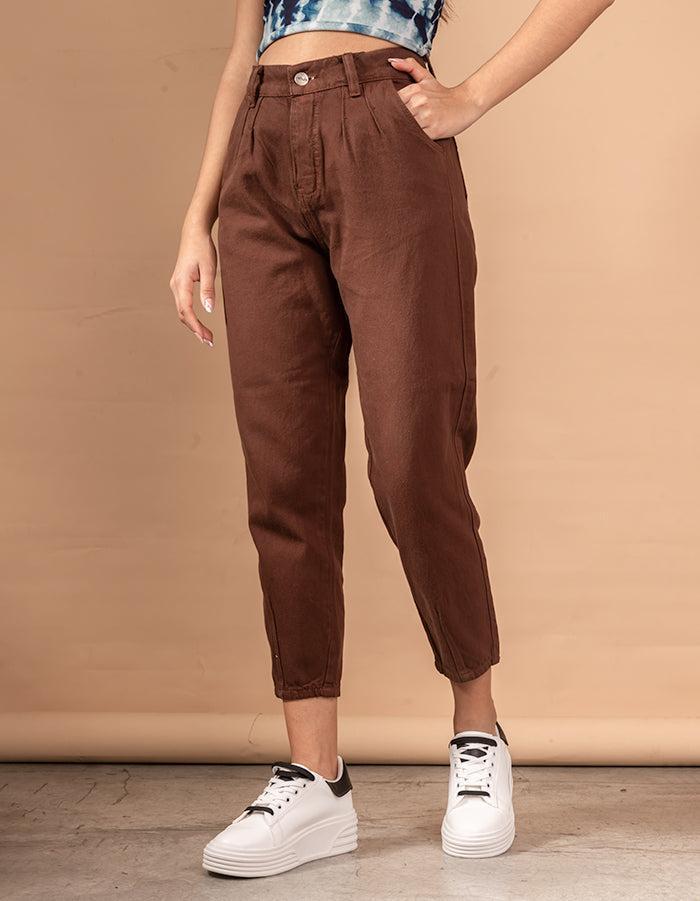 PANTALON SLOUCHY 4.0 MARRÓN - 1