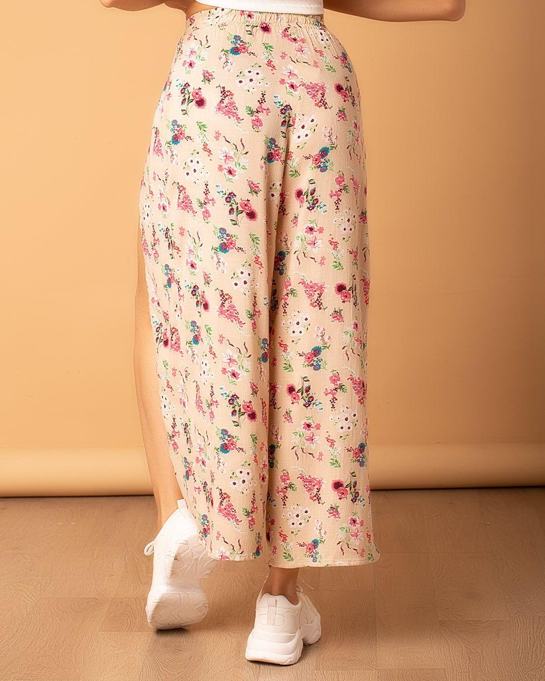 PANTALÓN ROSA 13.0 CREMA - 3