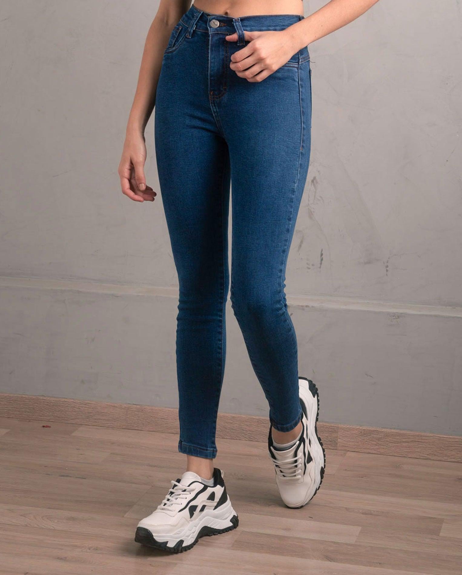PANTALÓN SKINNY 6.0 AZUL NOCHE - 1