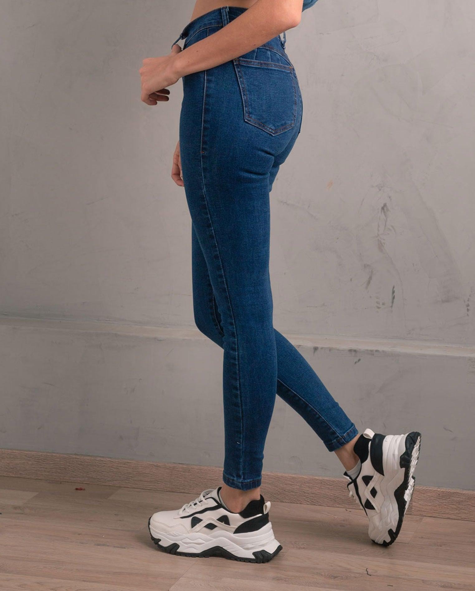 PANTALÓN SKINNY 6.0 AZUL NOCHE - 2