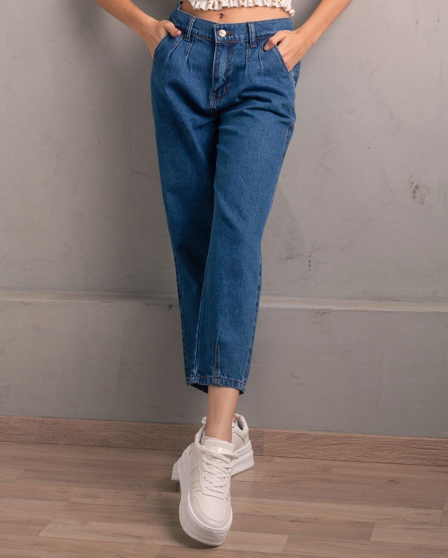 PANTALON SLOUCHY 4.0 AZUL - 1
