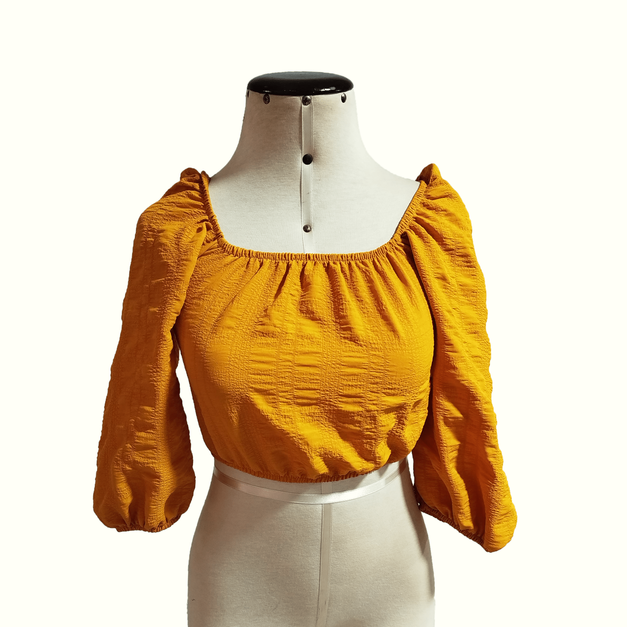 BLUSA TAILOR MOSTAZA - 1