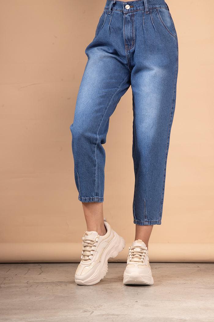PANTALON SLOUCHY 4.0 AZUL FOCALIZADO - 2
