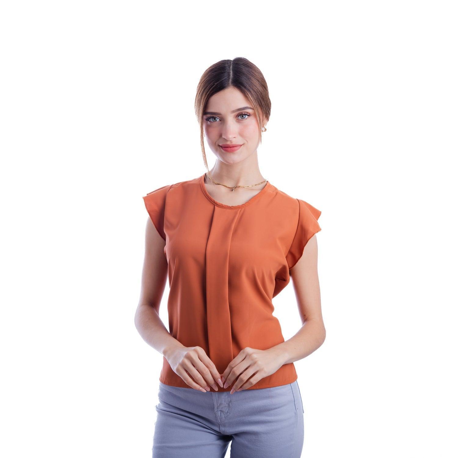 BLUSA EIRY CAMEL - 1