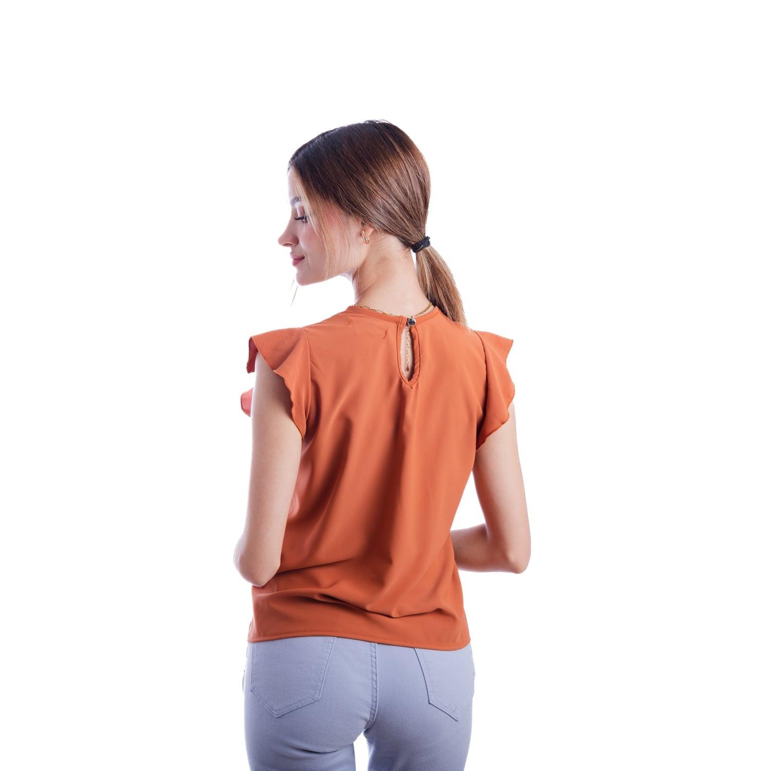 BLUSA EIRY CAMEL - 3