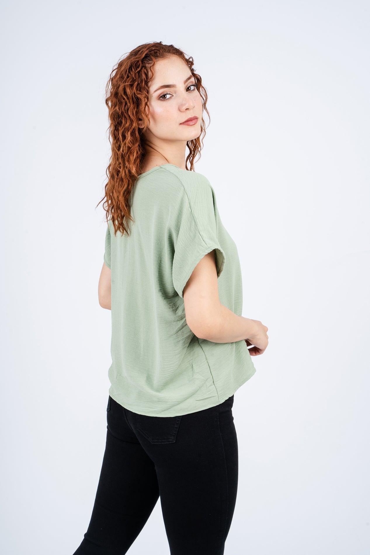 BLUSA VIARY VERDE CLARO - 2