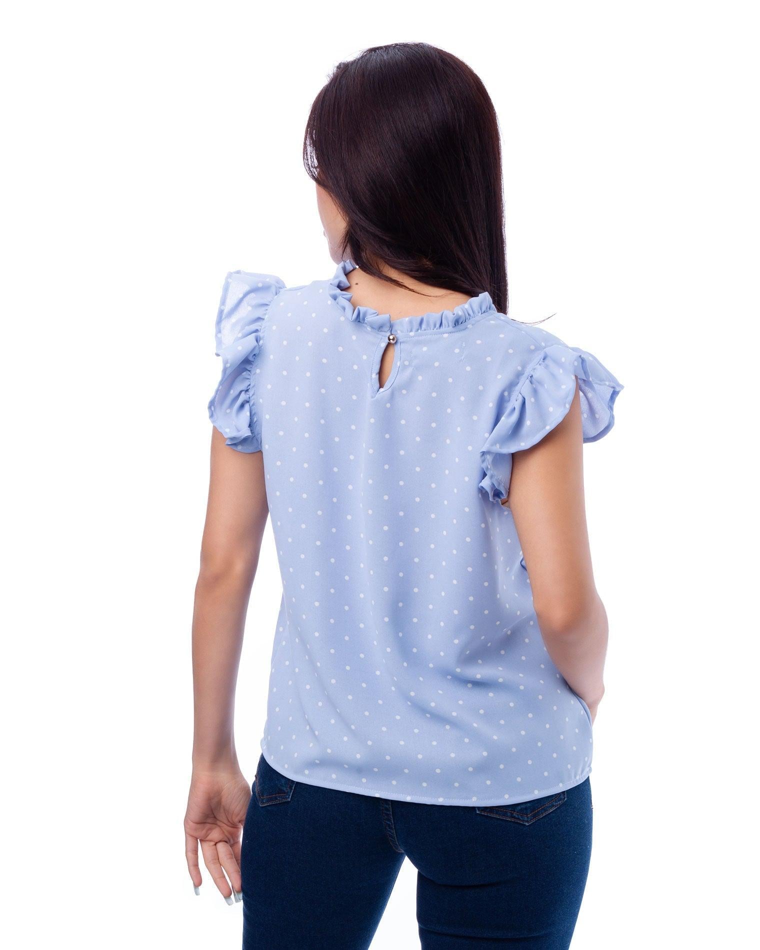 BLUSA VIANELL CELESTE - 3