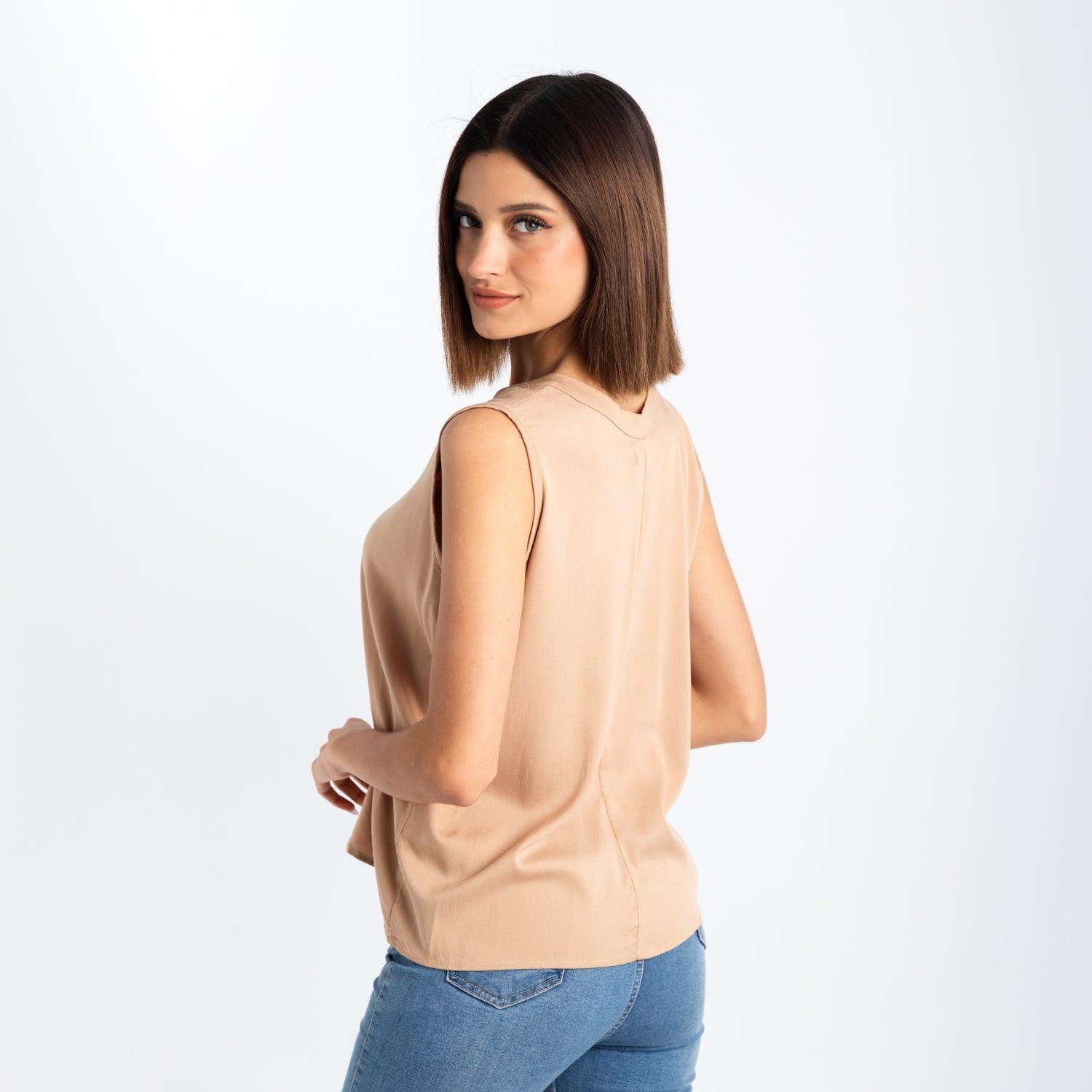 BLUSA LAYEL BEIGE - 5
